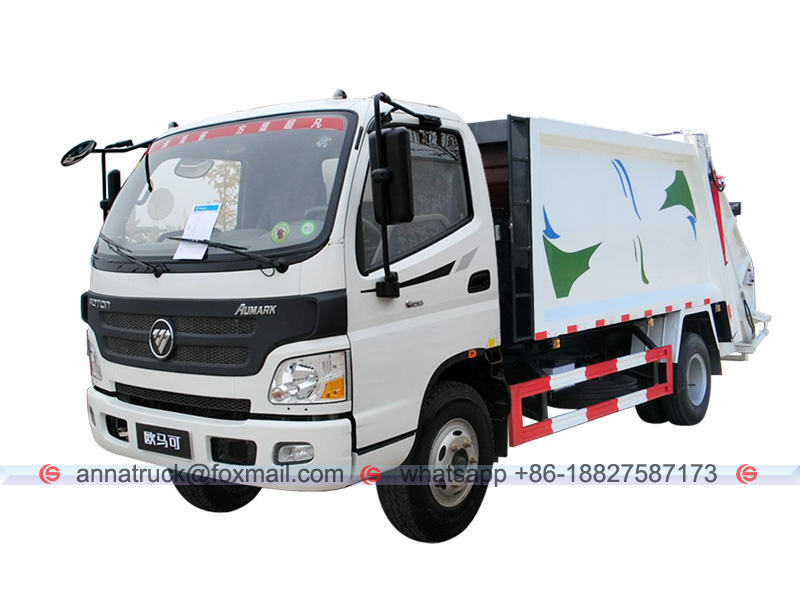 FOTON Garbage Compactor Vehicle-Left Front