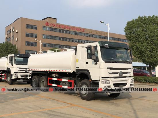 SINOTRUK LHD/RHD 20,000 Liters Water Lorry Truck